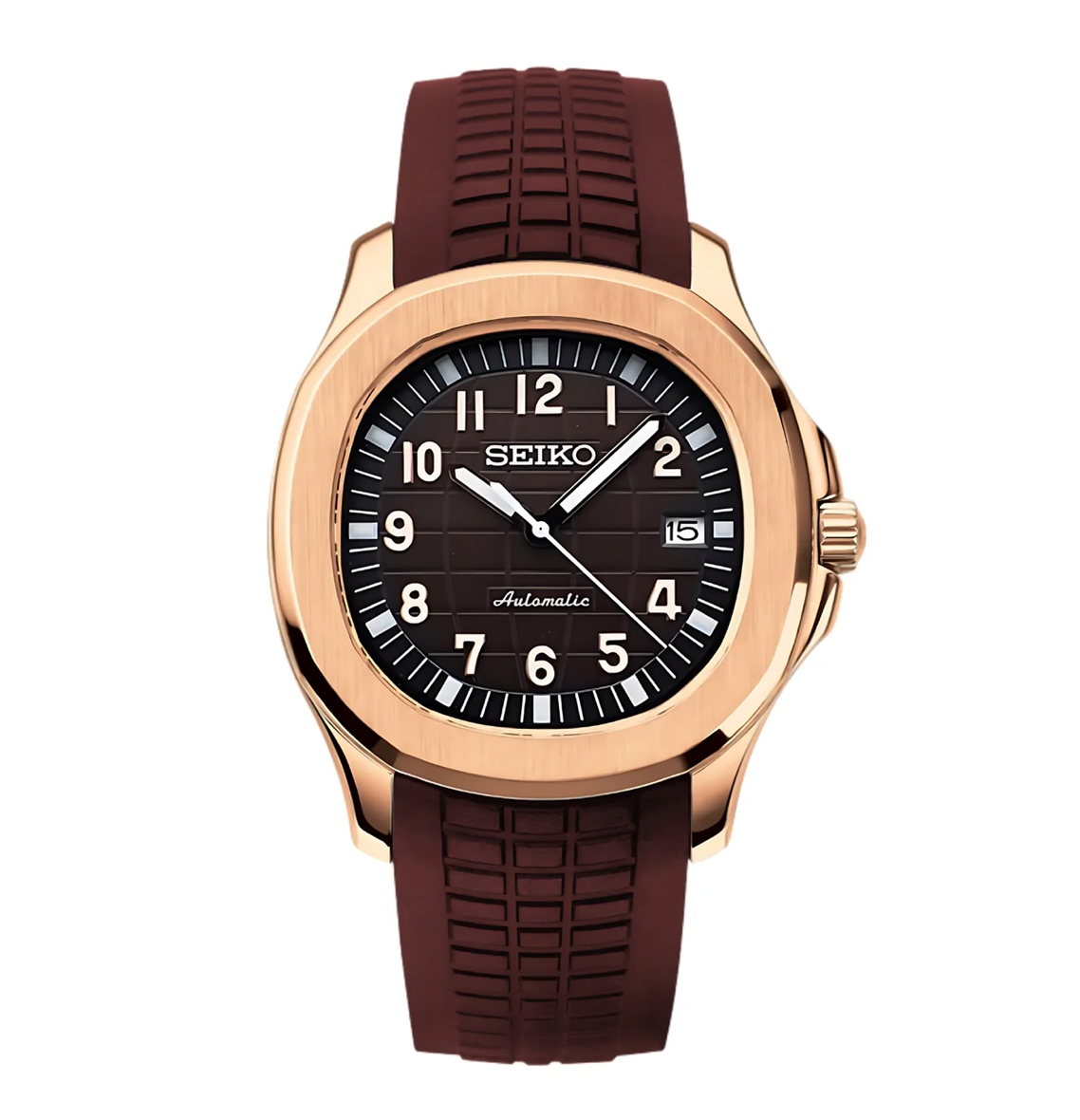 SEIKONAUT BROWN (ROSE GOLD)