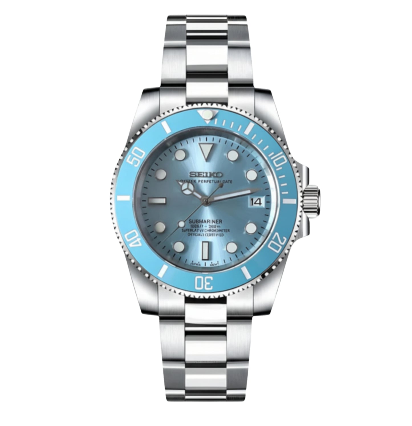 SEIKOMARINER TIFFANY BLUE