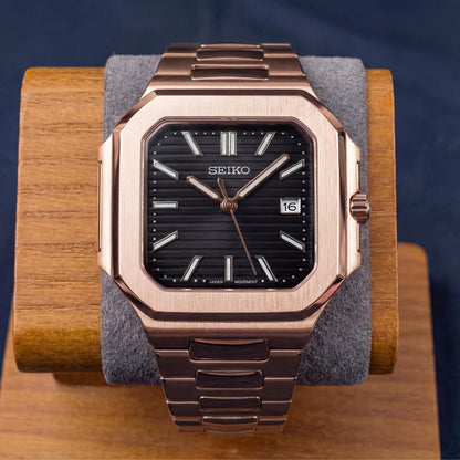 SEIKUBITUS ROSE GOLD BLACK