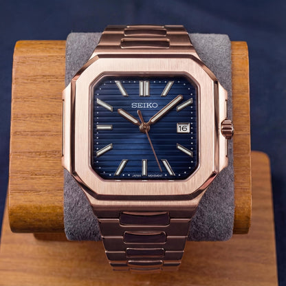 SEIKUBITUS ROSE GOLD ROYALE BLUE