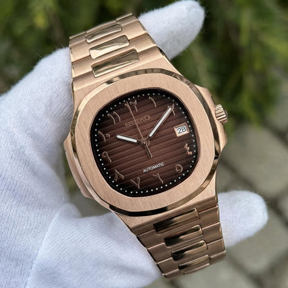 NAUTIKO ROSE GOLD CHOCOLATE ARABIC