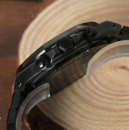ROYAL SEIKOAK CHRONO TRIPLE BLACK