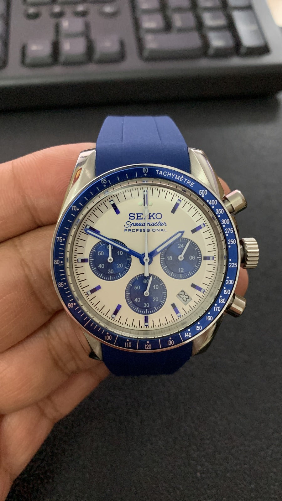 SEIKOMASTER SNOOPY BLUE