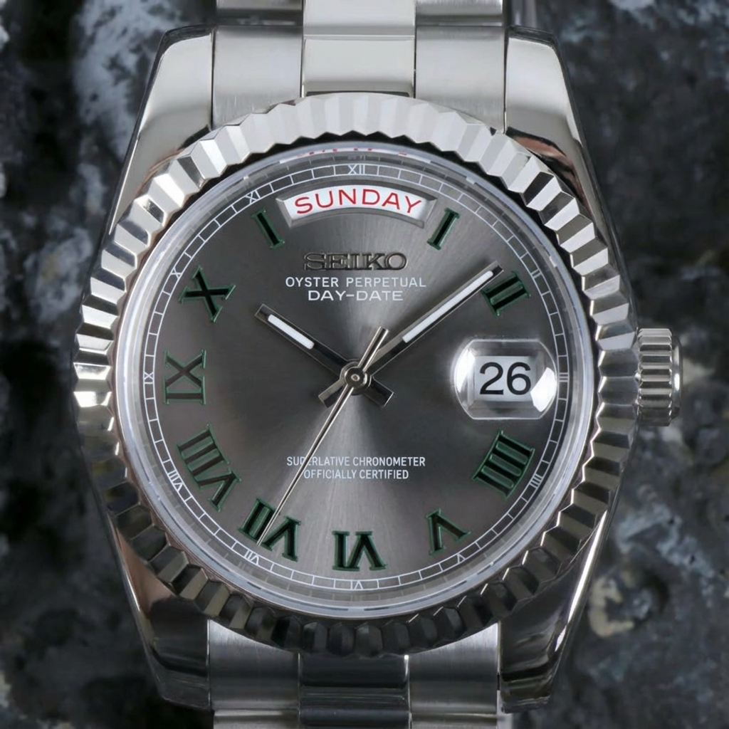 SEIKOJUST DAY-DATE WIMBLEDON