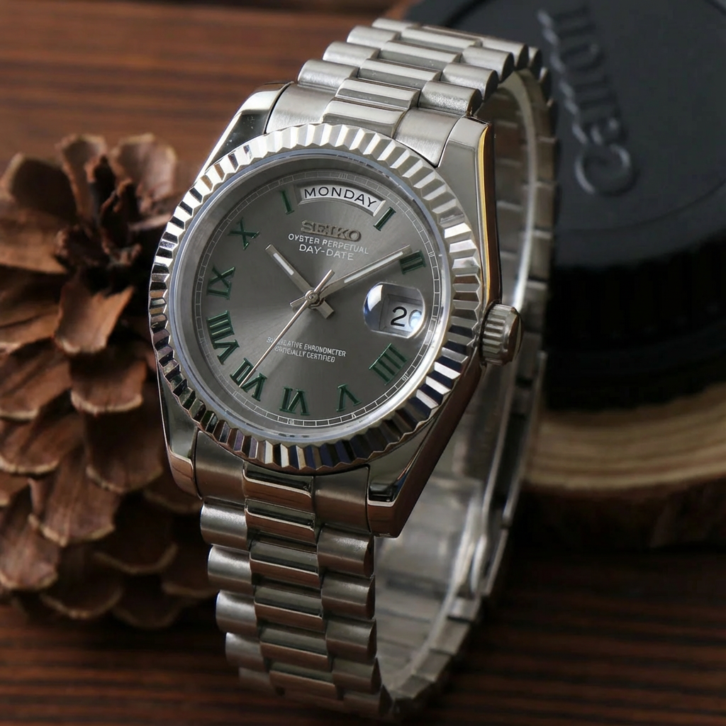 SEIKOJUST DAY-DATE WIMBLEDON