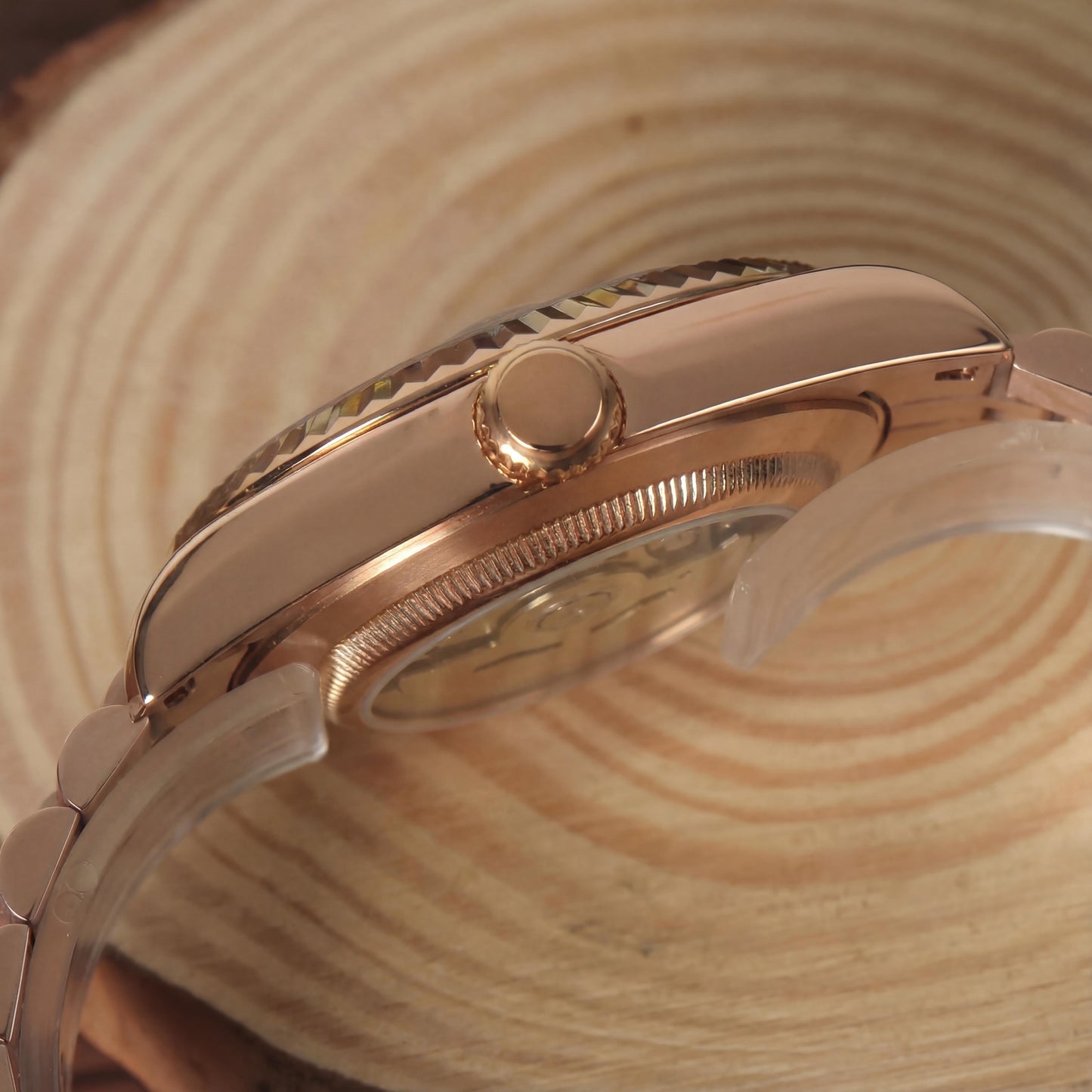 SEIKOJUST SKY-DWELLER BLACK (ROSE GOLD)